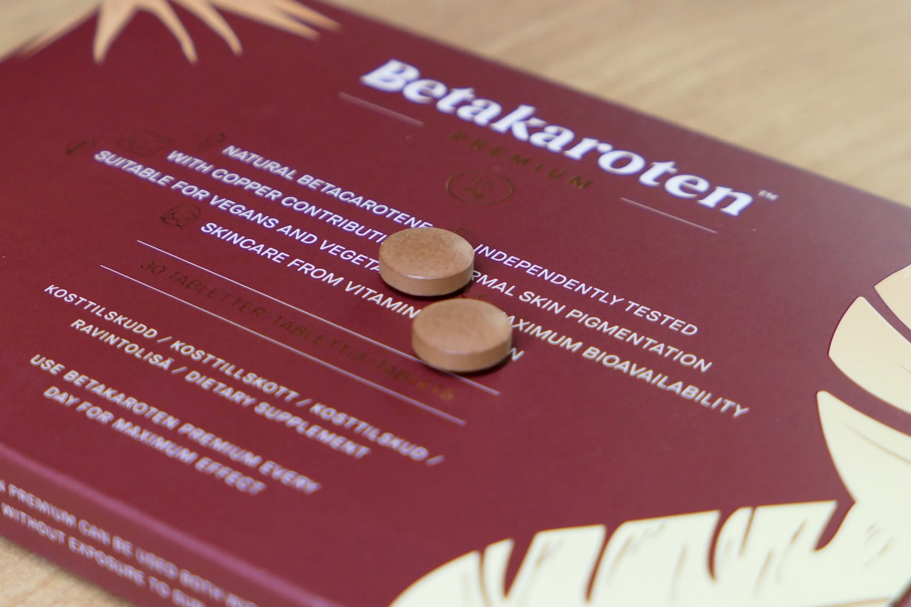 Betakaroten Premium daglig dos
