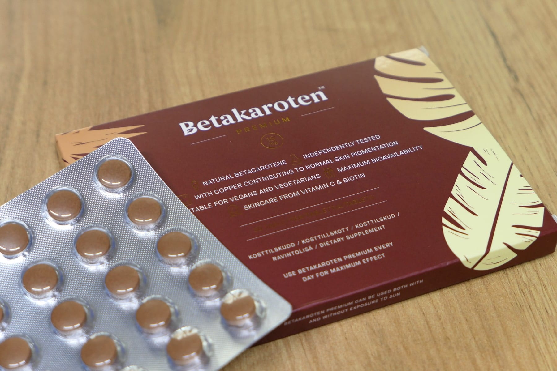 Betakaroten Premium Kapsler